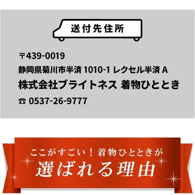 着物 クリーニング 丸洗い ひとときオリジナル オゾン京洗い sin1584｜hitotoki｜12