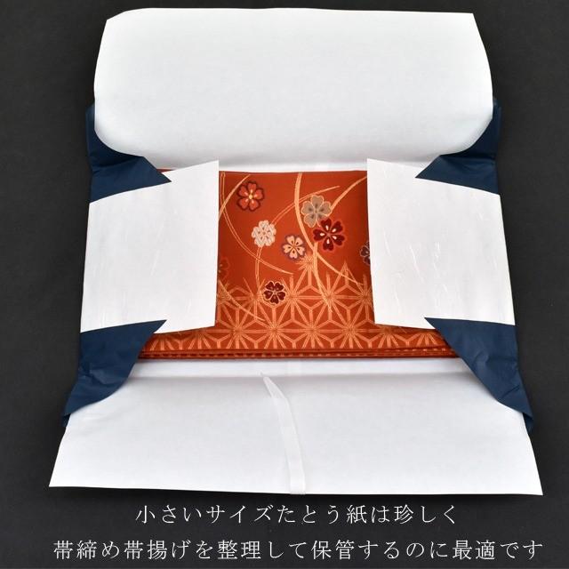 たとう紙 ミニたとう紙 柄無地 白 和紙 1枚 小物 雲竜 薄紙なし きもの