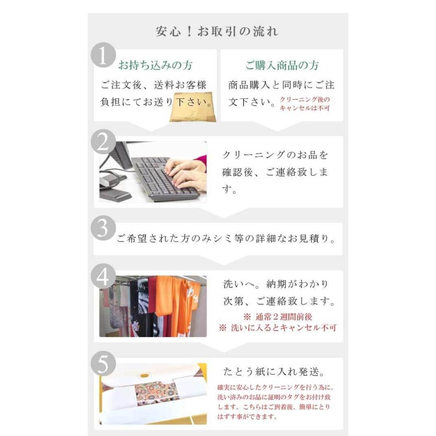 着物 クリーニング オゾン京洗い 振袖用 着物+帯+長襦袢３点セット 臭いと菌に着目 sin8950-shitate｜hitotoki｜11