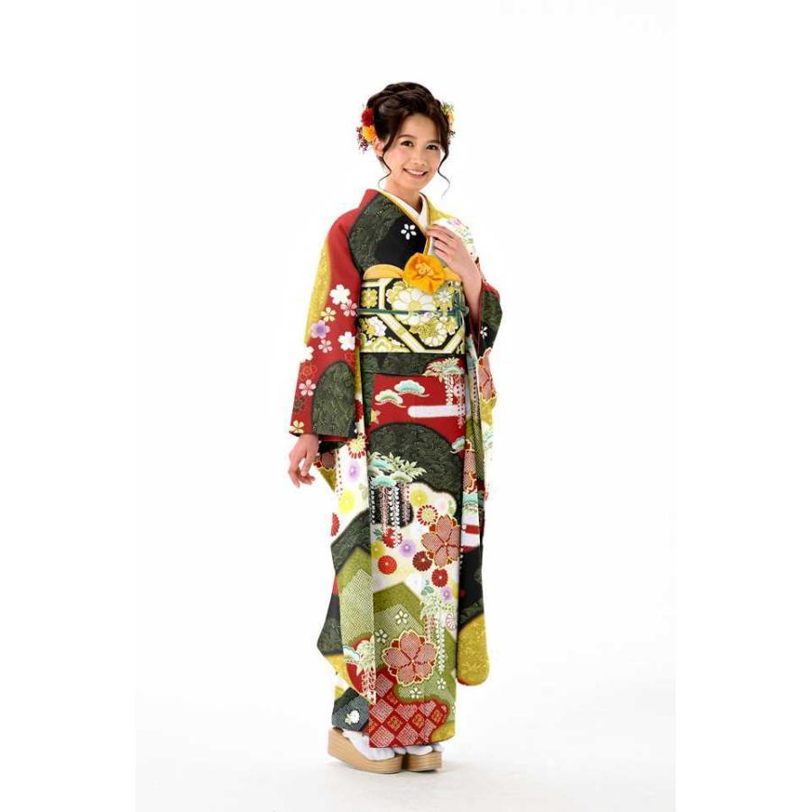 振袖 帯 長襦袢 帯締め 帯揚げ 重ね衿 ショール 草履バッグ 8点セット 