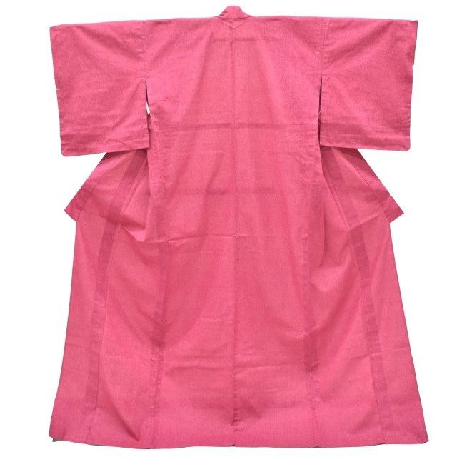 木綿 着物 仕立て上がり 凪 木綿着物 コットン 綿100％ 単衣 ピンク spo7001-wka150 |  | 02