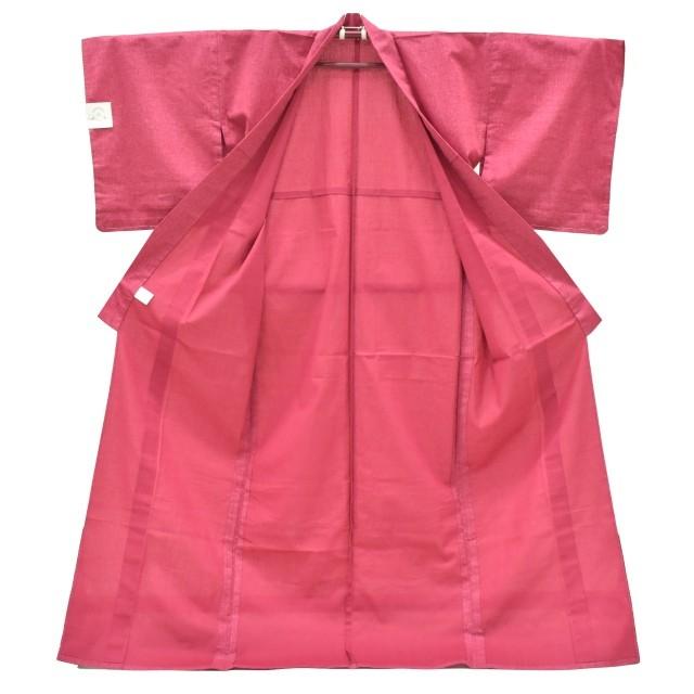 木綿 着物 仕立て上がり 凪 木綿着物 コットン 綿100％ 単衣 ピンク spo7001-wka150 |  | 03
