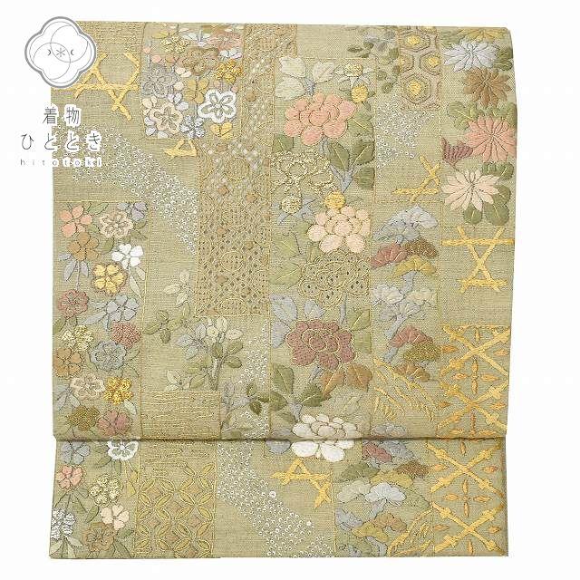 袋帯 中古 リサイクル正絹 仕立て上がり 訪問着 付下げ 着物 スワトウ  