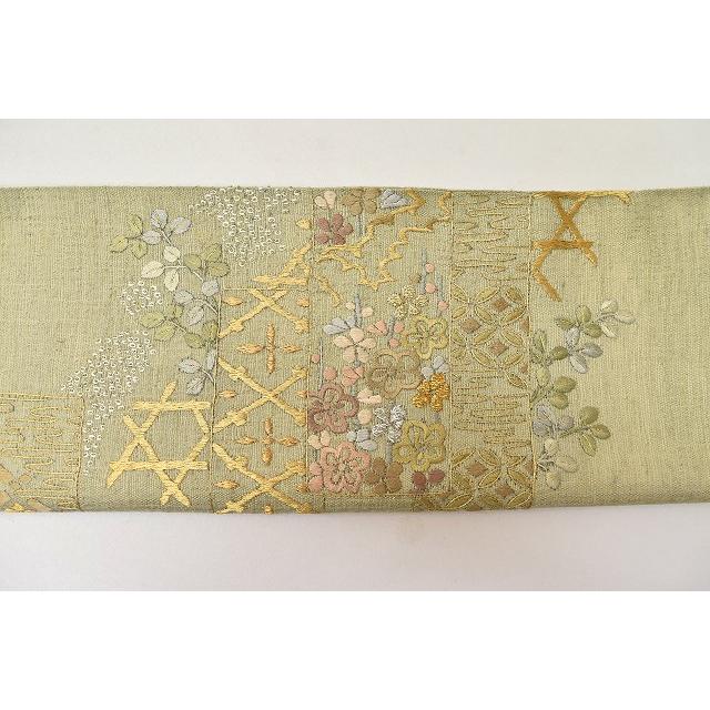 袋帯 中古 リサイクル正絹 仕立て上がり 訪問着 付下げ 着物 スワトウ  