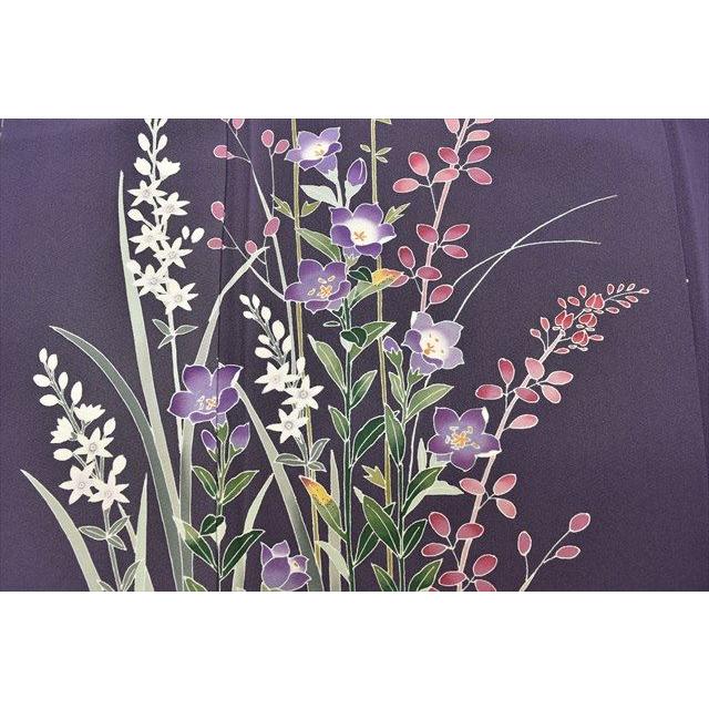 エマK0897 美品 逸品 単衣 京加賀友禅 作家物 正絹 白山紬 付下 白山紬の商品一覧|京都きもの市場【日本最大級の着物通販サイト】