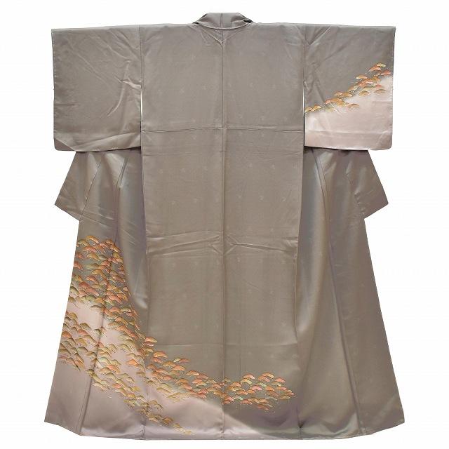 訪問着 中古 正絹 未使用品 仕立て上がり リサイクル着物 母 30代 40代 