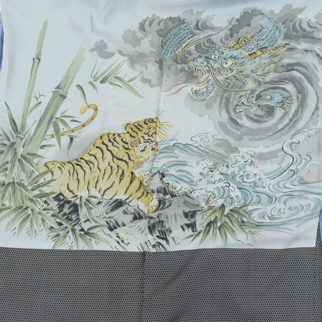 tomo_kishida 裂き織り kimono 1点物 シルク 羽織