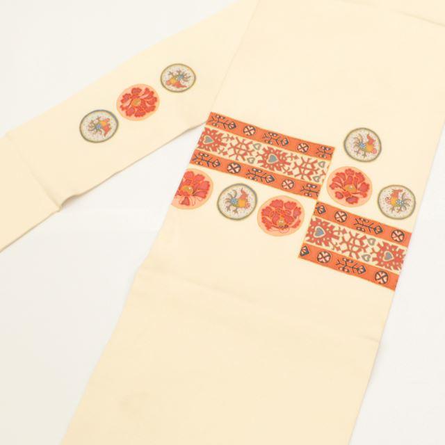 名古屋帯 正絹 九寸 リサイクル名古屋帯 仕立て上がり 中古 tt0007b