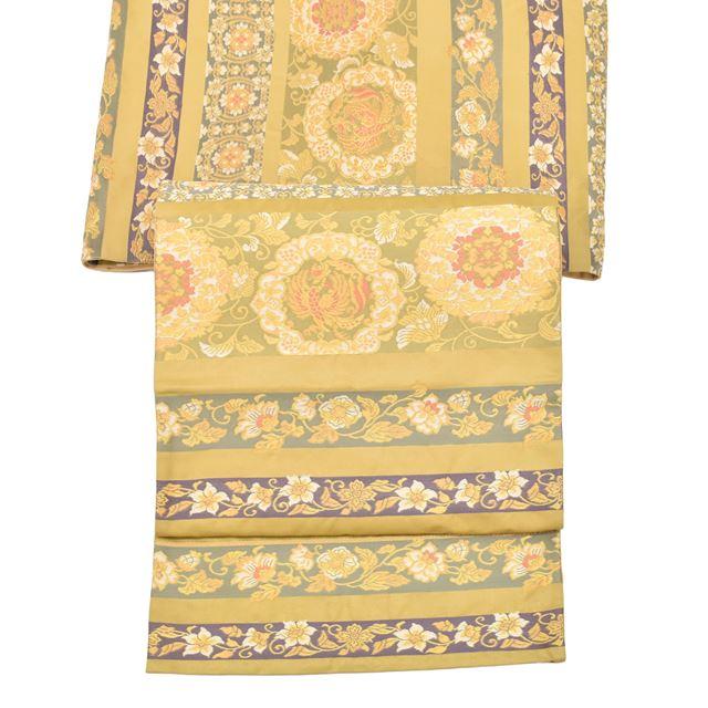 袋帯 正絹 リサイクル袋帯 仕立て上がり 中古 tt0797b 着物ひととき