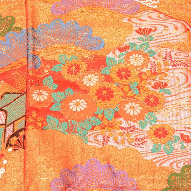 リサイクル着物 色打掛 花嫁衣装 正絹 中古 tt0871b 着物ひととき