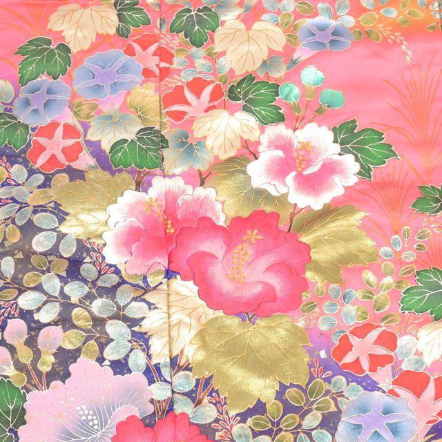 リサイクル着物 色打掛 花嫁衣装 正絹 中古 tt0872b 着物ひととき