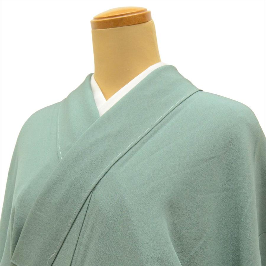 薄緑色 訪問着 未使用　絹 楽天市場】＼ 20％offクーポン ／ 友禅訪問着 袷 正絹 薄緑 緑