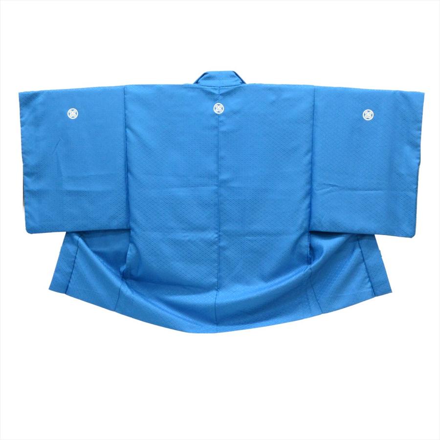 たま♡羽織袴 紋付袴 セット 着物 羽織 袴 長襦袢 男性 化繊 身丈138cm M 裄