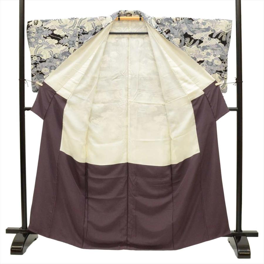小紋 身丈154.5cm 裄丈67cm 正絹 名品 【中古】 小紋 身丈154cm 裄丈67cm 正絹 秀品 【中古】の通販 by バイセル