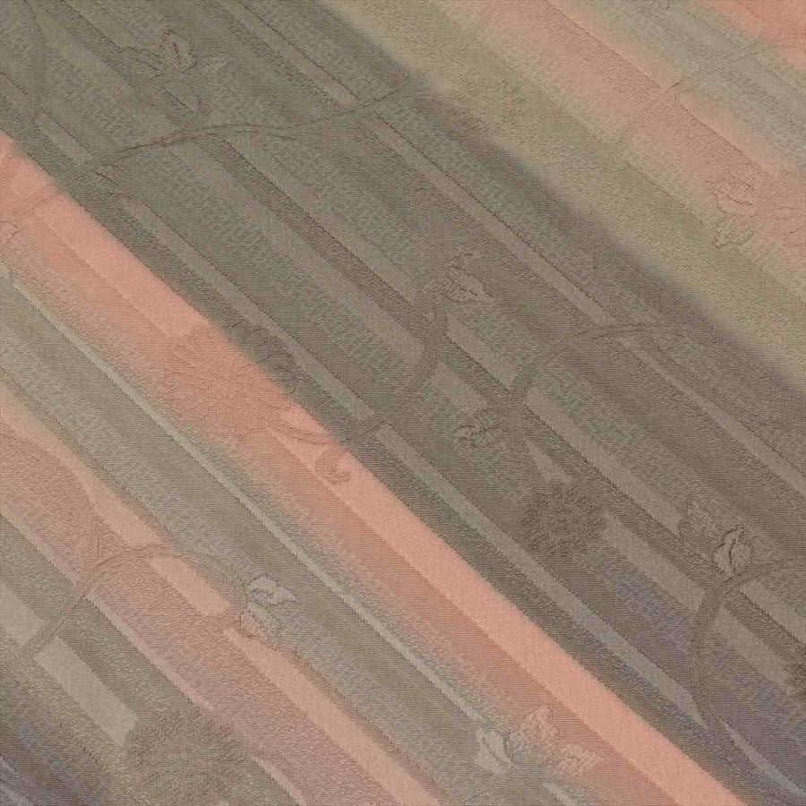 羽織 正絹 身丈79cm 裄63cm グレー色系 花唐草文様 未使用品 美品