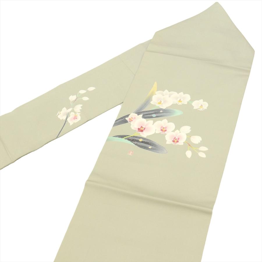 名古屋帯 正絹 九寸 仕立て上がり リサイクル帯 美品 グレー色系 名古屋帯 正絹 九寸 仕立て上がり リサイクル帯 美品 グレー色系