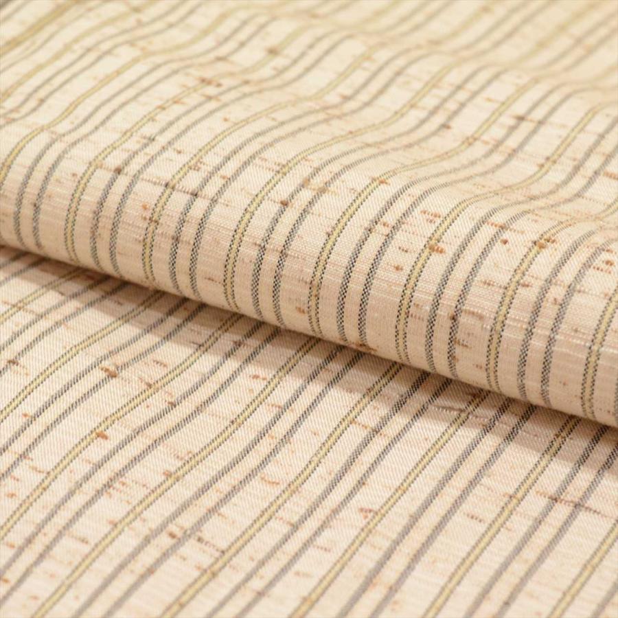 ぜんまい綿織 紬 身丈166.5cm LL 裄70cm 仕立て上がり リサイクル着物