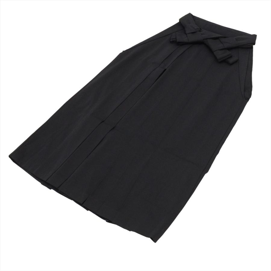 二尺袖 袴 セット 化繊 小振袖 身丈170cm LL 裄70cm 青色系 桜