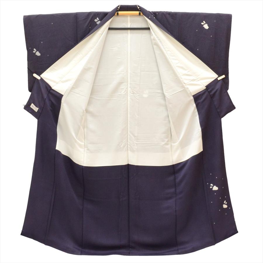 小紋 正絹 袷 身丈156.5cm M 裄64.8cm 仕立て上がり 美品