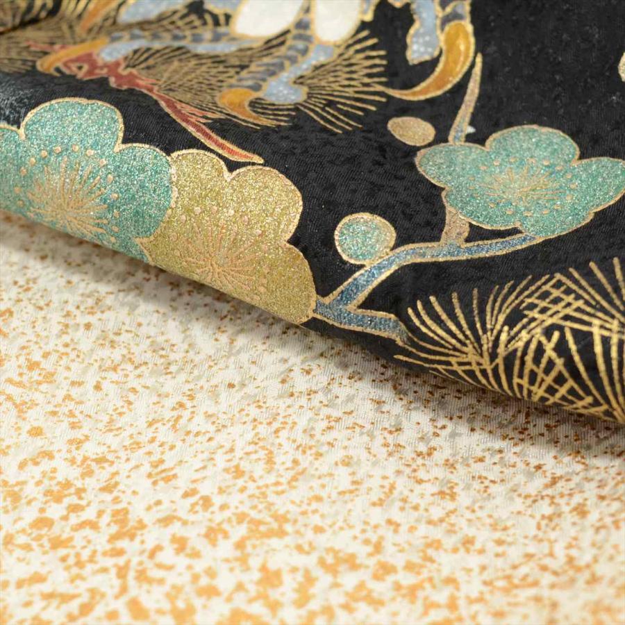 七五三 男の子 5歳 2点セット 化繊 着物 羽織 美品 仕立て上がり