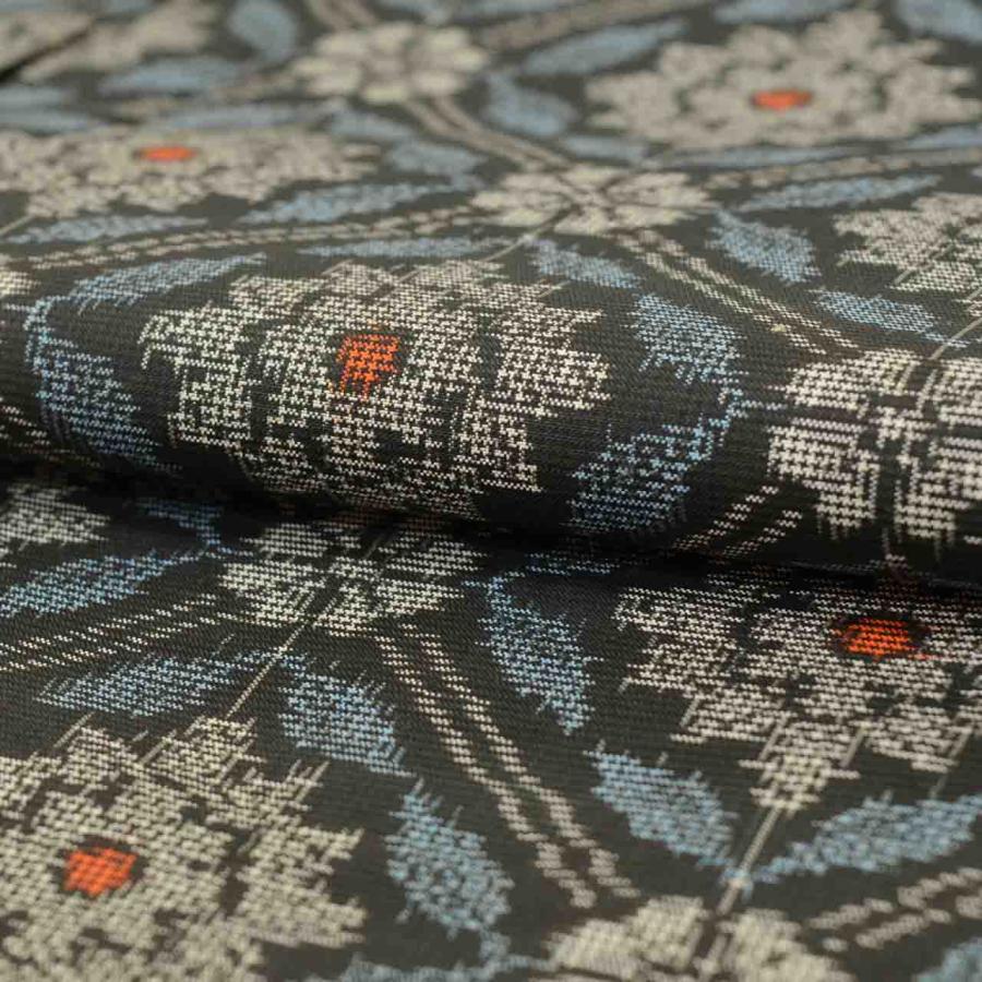 羽織 リサイクル着物 セット アンサンブル 女性 大島紬 正絹 裄64