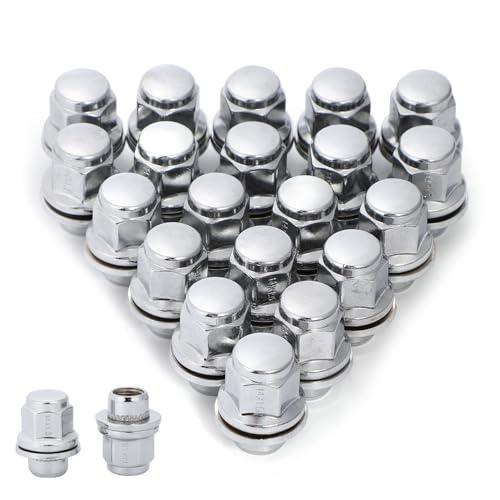 ホイールナット 20個セット M14×P1.5 互換トヨタレクサス用 シルバー色 20個セット