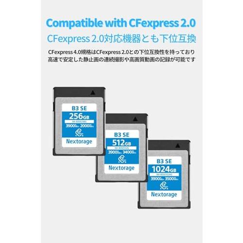 Nextorage 日本メーカー CFexpress 4.0 Type B 512GBメモリー