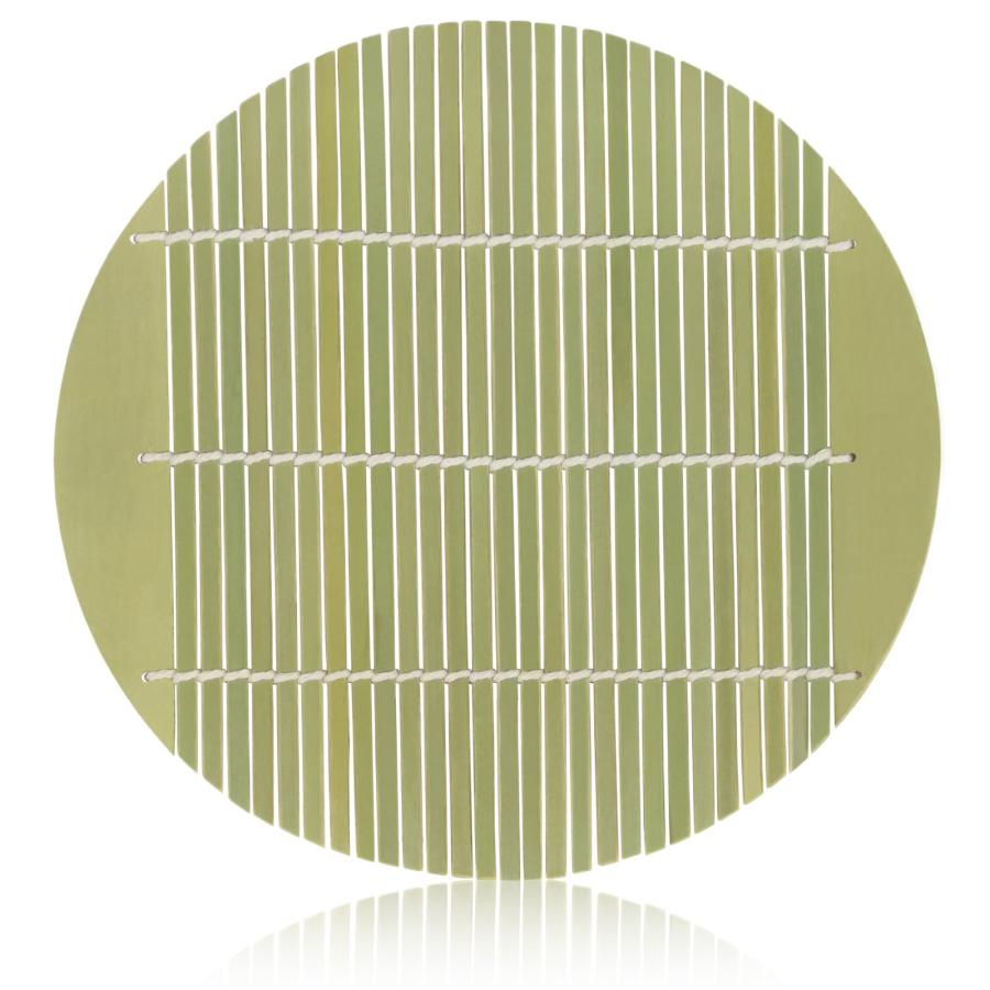 Morikuruモリクル 竹製 そばすのこ 直径19.5cm 蕎麦 すのこ 丸 蕎麦簀の子 めん皿 SG Wonder zone TK08-17