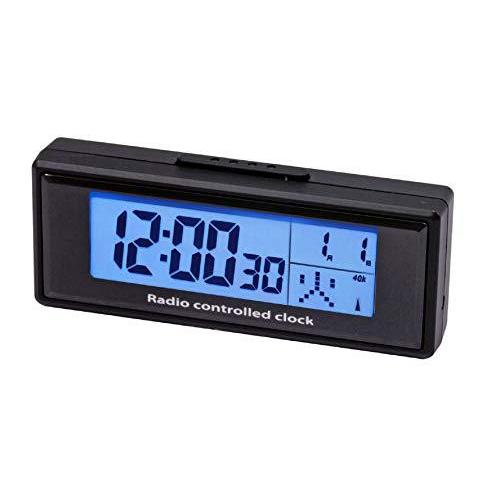 限定品 カシムラ 電波時計 車用 電池式 配線不要 自動受信 ブルーバックライト 金属ステー 両面テープ貼り付け Nak 211 Aynaelda Com