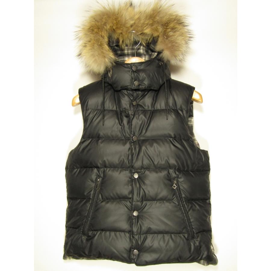 MEN'S BIGI（メンズビギ） 新品同様 メンズ フードファー付 ダウン