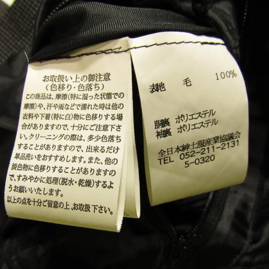 新品同様 ヒルトン HILTON 伊Luigi Botto社製生地 メンズ ウール ジャケット M 秋冬 内側キルティング 身長160〜170｜hitrad｜13