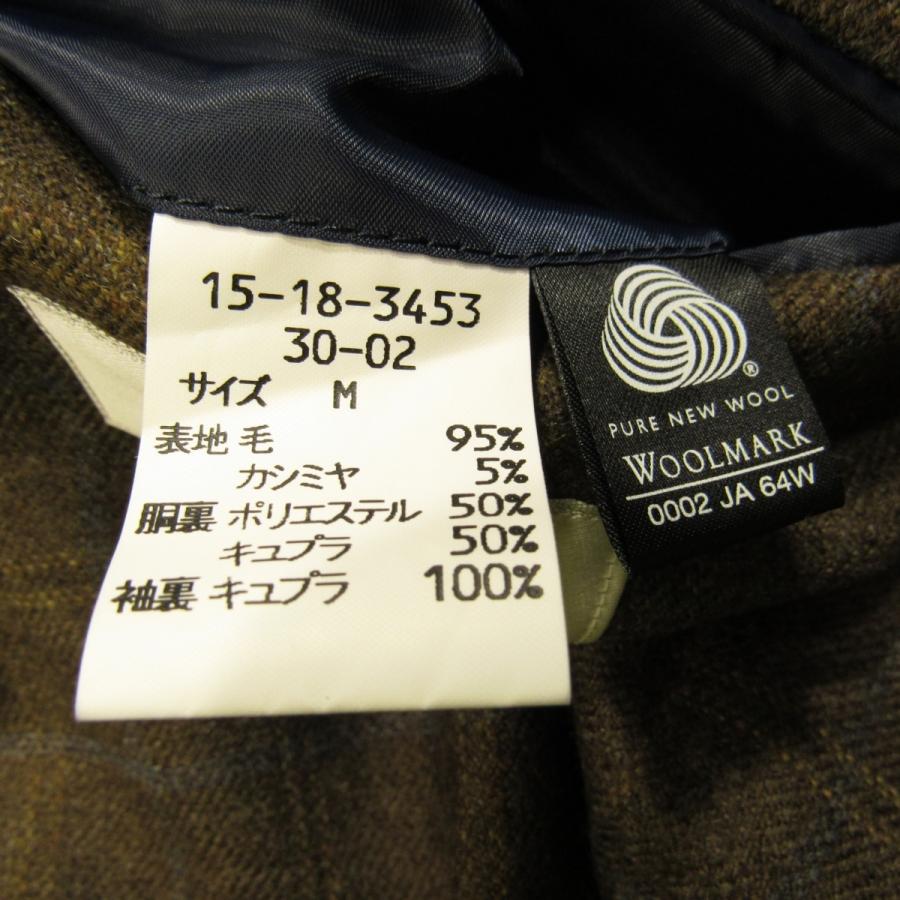 NEWYORKER（ニューヨーカー） 新品同様 メンズ カシミヤ混 ウインドウ