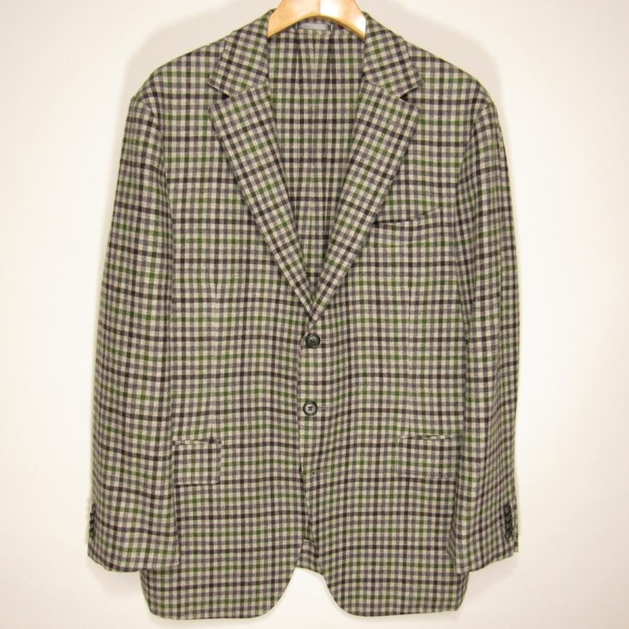 新品同様 グローバルスタイル Global Style 伊デルフィノ生地 メンズ