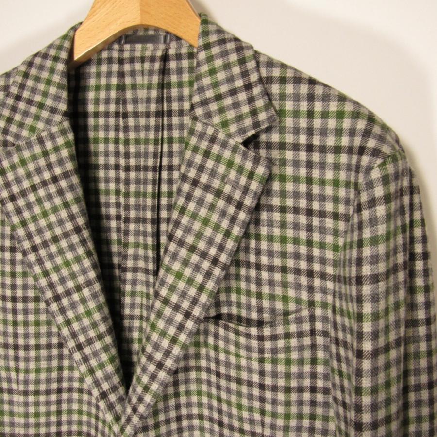 新品同様 グローバルスタイル Global Style 伊デルフィノ生地 メンズ