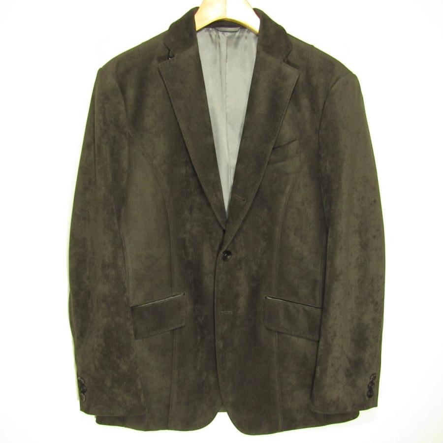 INTERMEZZO 新品同様 インターメッツォ メンズ 段返り3釦 ヘリンボーン  