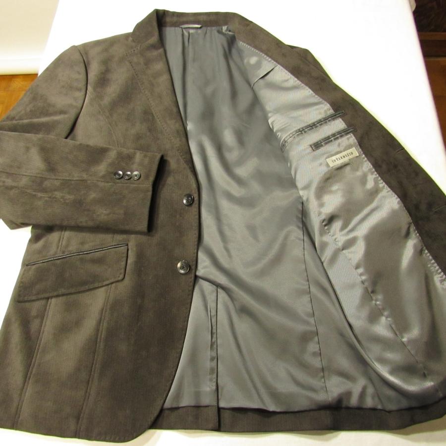 INTERMEZZO 新品同様 インターメッツォ メンズ 段返り3釦 ヘリンボーン  