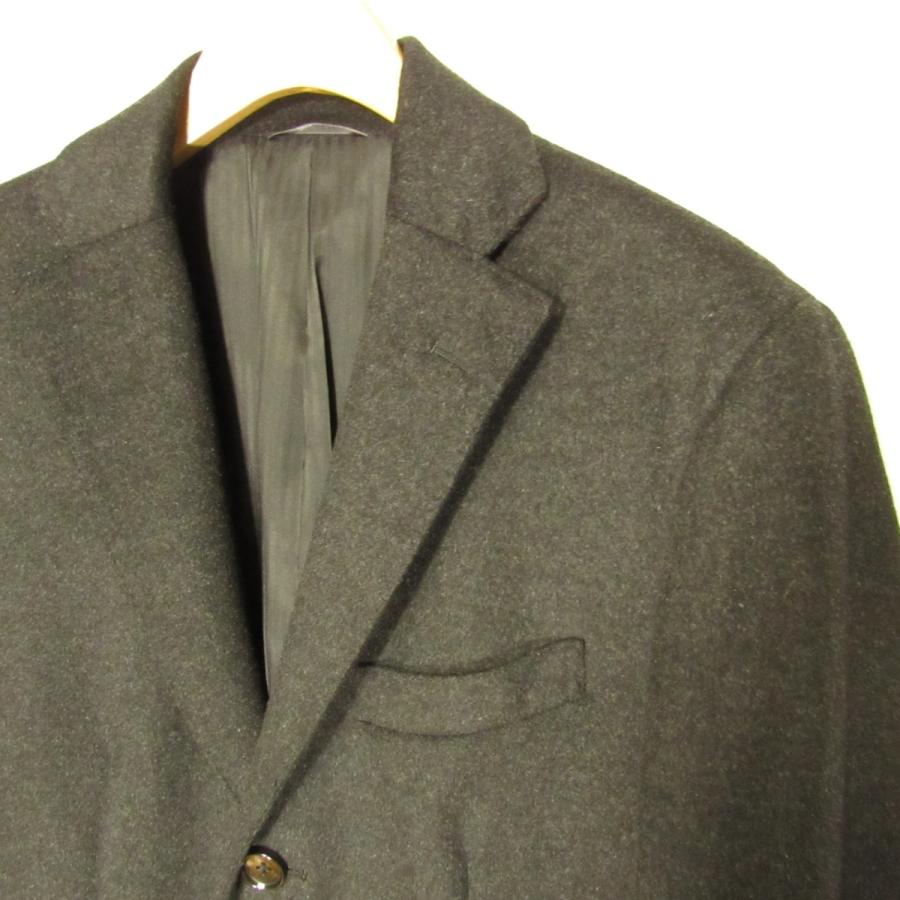 VISARUNO（ビサルノ） 美品 メンズ カシミヤ混 チェスターコート LL 