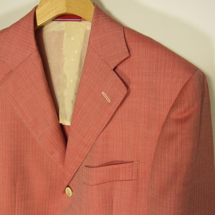 パルジレリ　PAL ZILELI レザー　ジャケット　イタリア製 PAL ZILERI（パルジレリ） 新品同様 イタリア製 メンズ ヘリンボーン