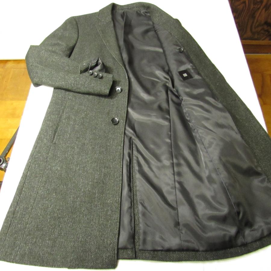 新品タグつき】Suit Select ネイビー チェスターコート WOOL混 SUIT