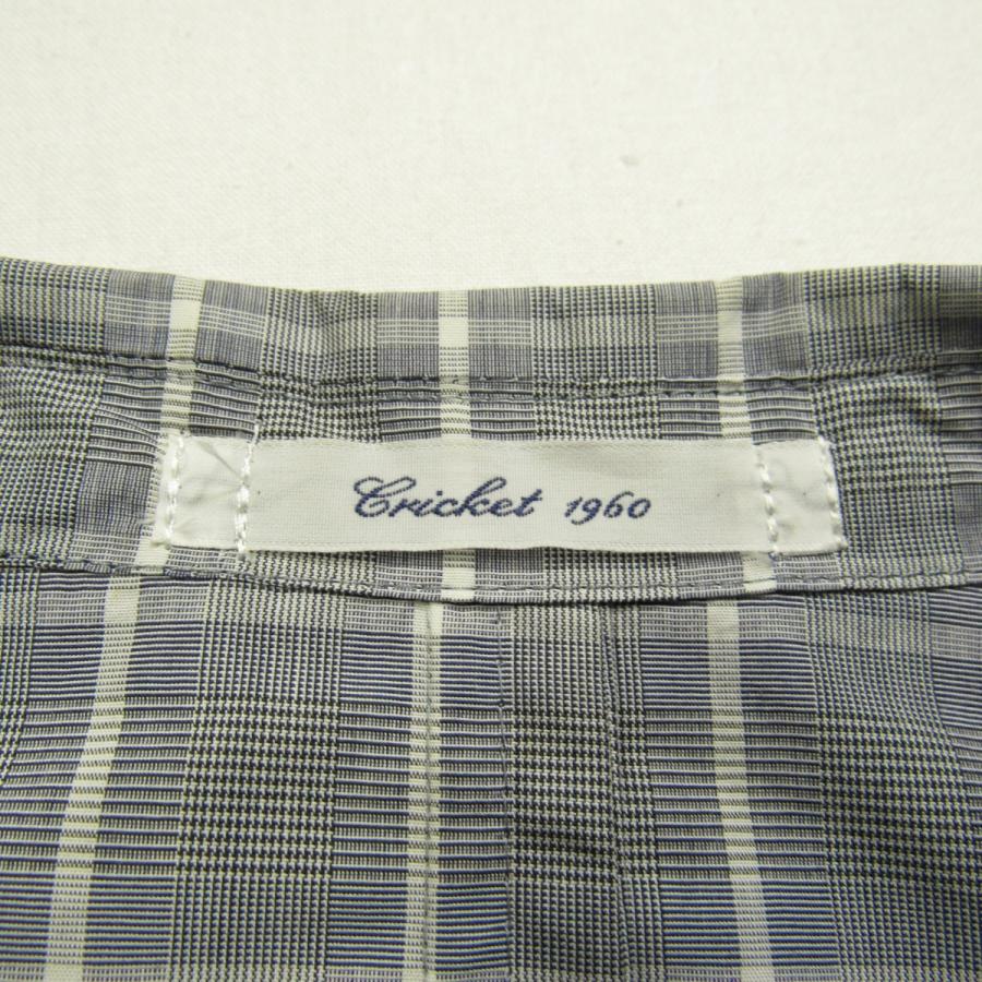 ハリスツイード Cricket 1960 テーラードジャケット グレー チェック ハリスツイード Cricket 1960 テーラードジャケット グレー チェック