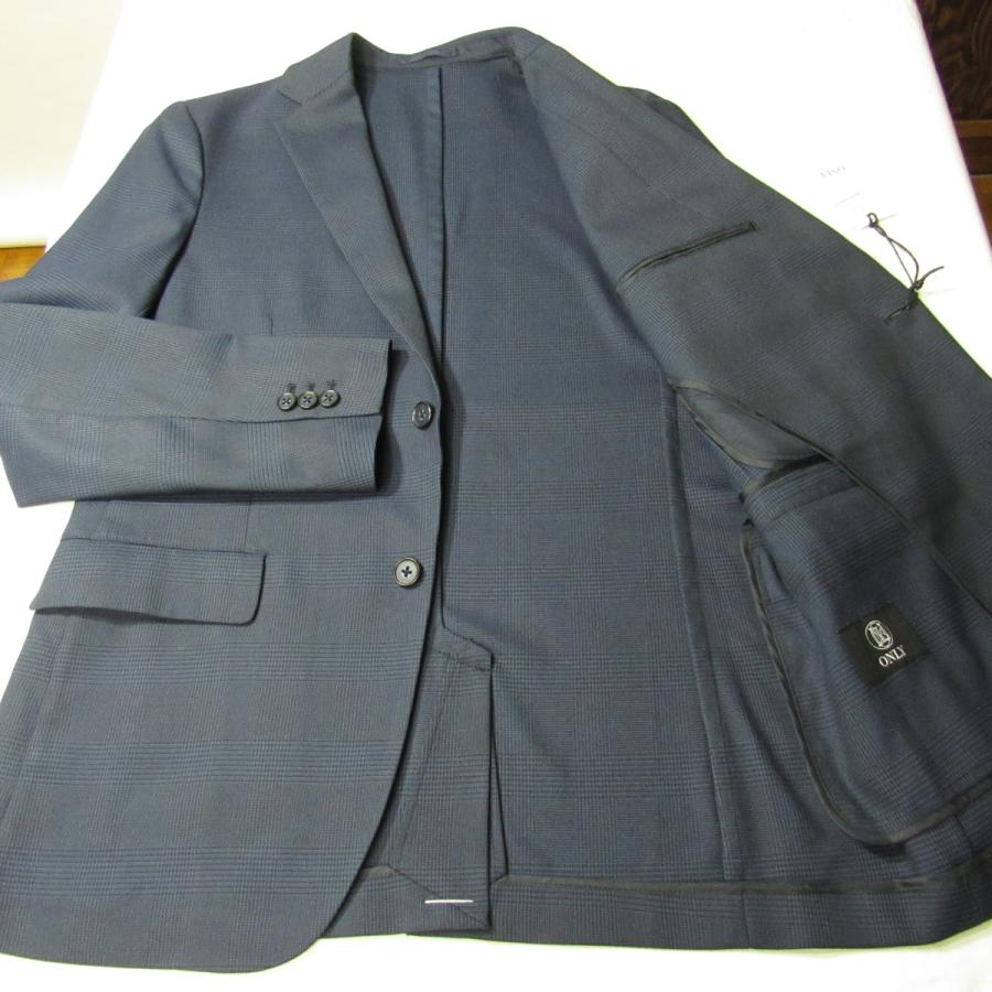 ONLY 未使用品 定価1.9万 オンリー メンズ グレンチェック ストレッチ