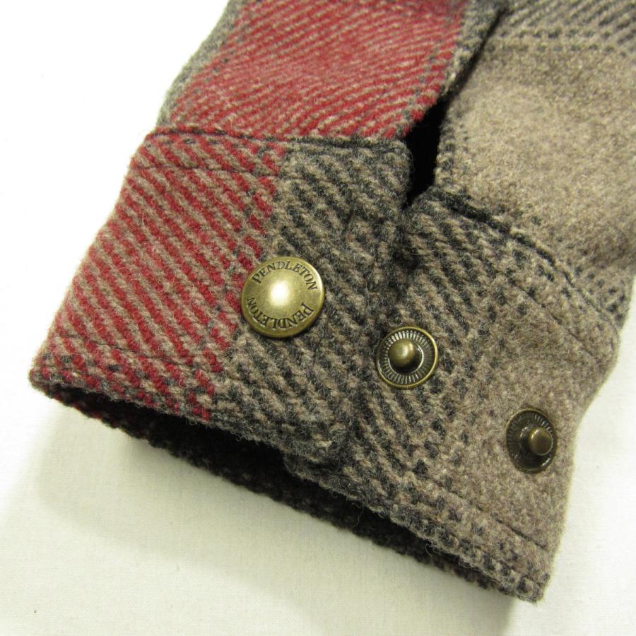 PENDLETON（ペンドルトン） 新品同様 メンズ ウール エポーレット