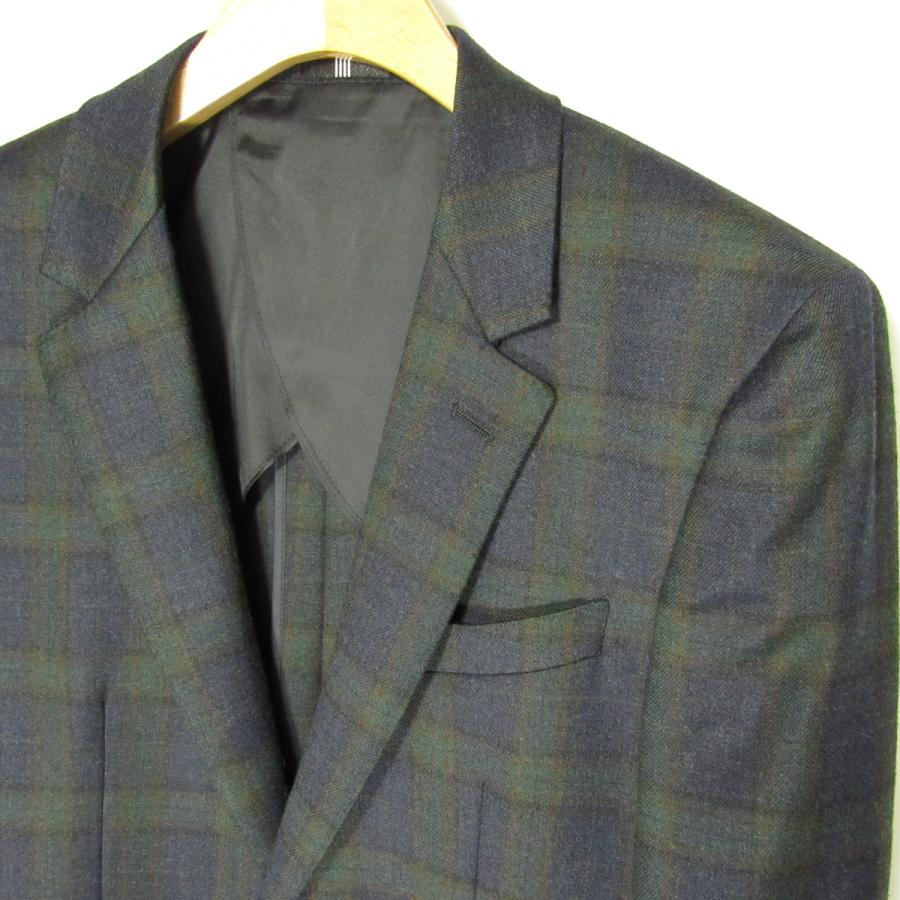 新品 タグ付き SUIT SELECT スーツ ブラック チェック SUIT SELECT 新品同様 スーツセレクト メンズ ブラックウォッチ