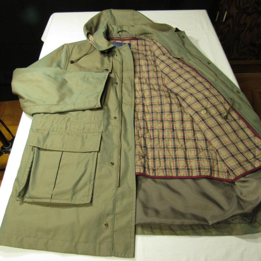 美品 MARUZEN 丸善 メンズ ライナー付 フーデッド コート L 秋冬 春先