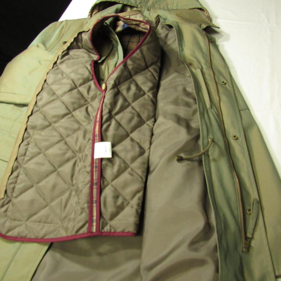 美品 MARUZEN 丸善 メンズ ライナー付 フーデッド コート L 秋冬 春先