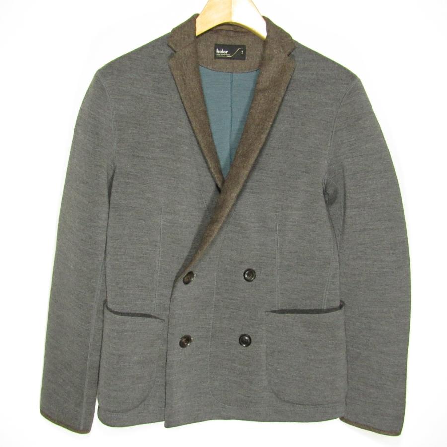 kolor（カラー） 美品 定価5.6万 メンズ ウールダンボール ダブル