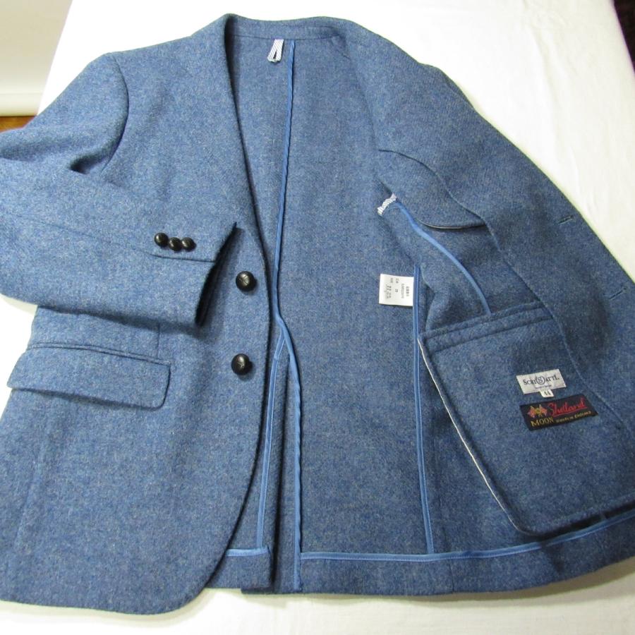 SCHIATTI（スキャッティ） 新品同様 英MOON社製生地 メンズ ツイード 