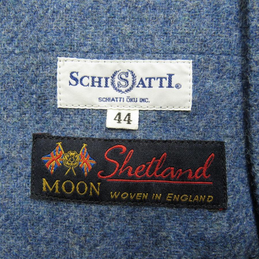 SCHIATTI（スキャッティ） 新品同様 英MOON社製生地 メンズ ツイード 
