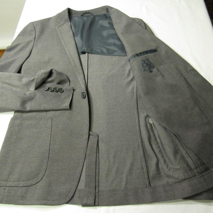 ck Calvin Klein 美品 カルバンクライン メンズ ジャージー テーラード 