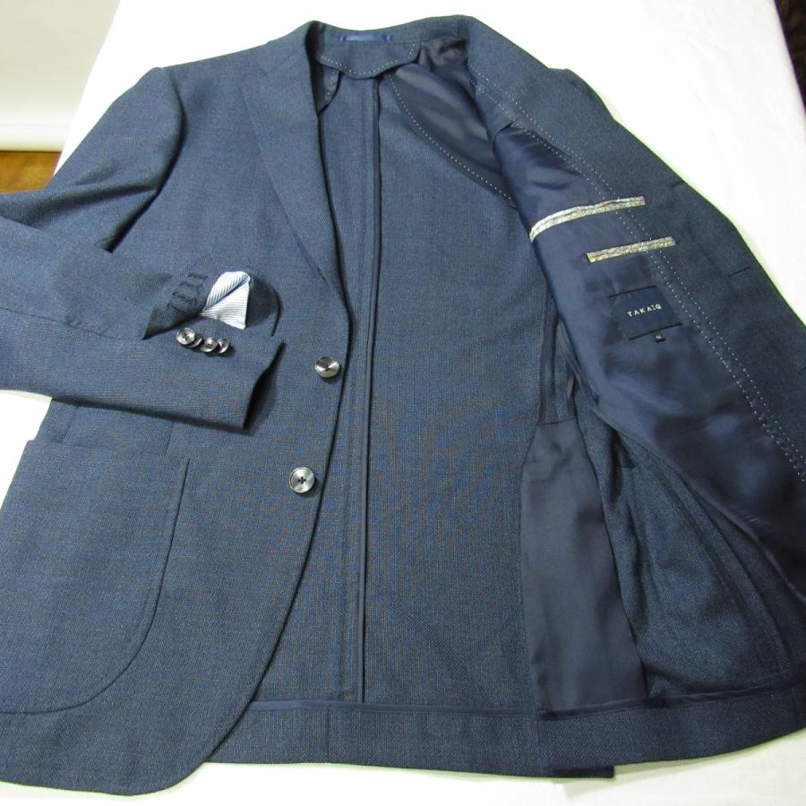 TAKA-Q（タカキュー） 新品同様 伊REDA社製ICESENSE生地 メンズ